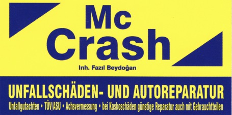 McCrash Kfz - Reparaturwerkstatt